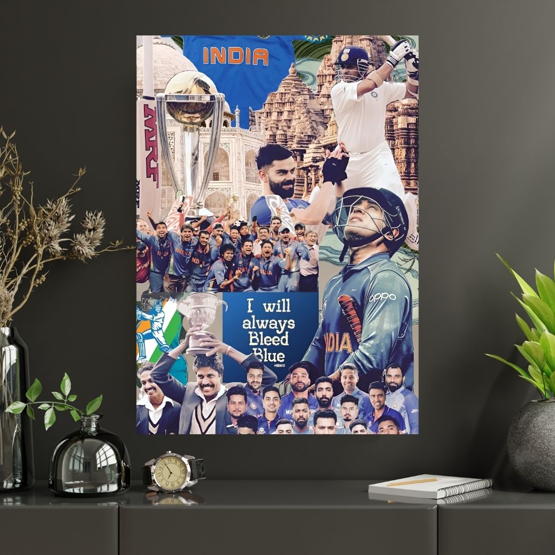 Team India | Premium Poster | #1 | Cricket Legend poster