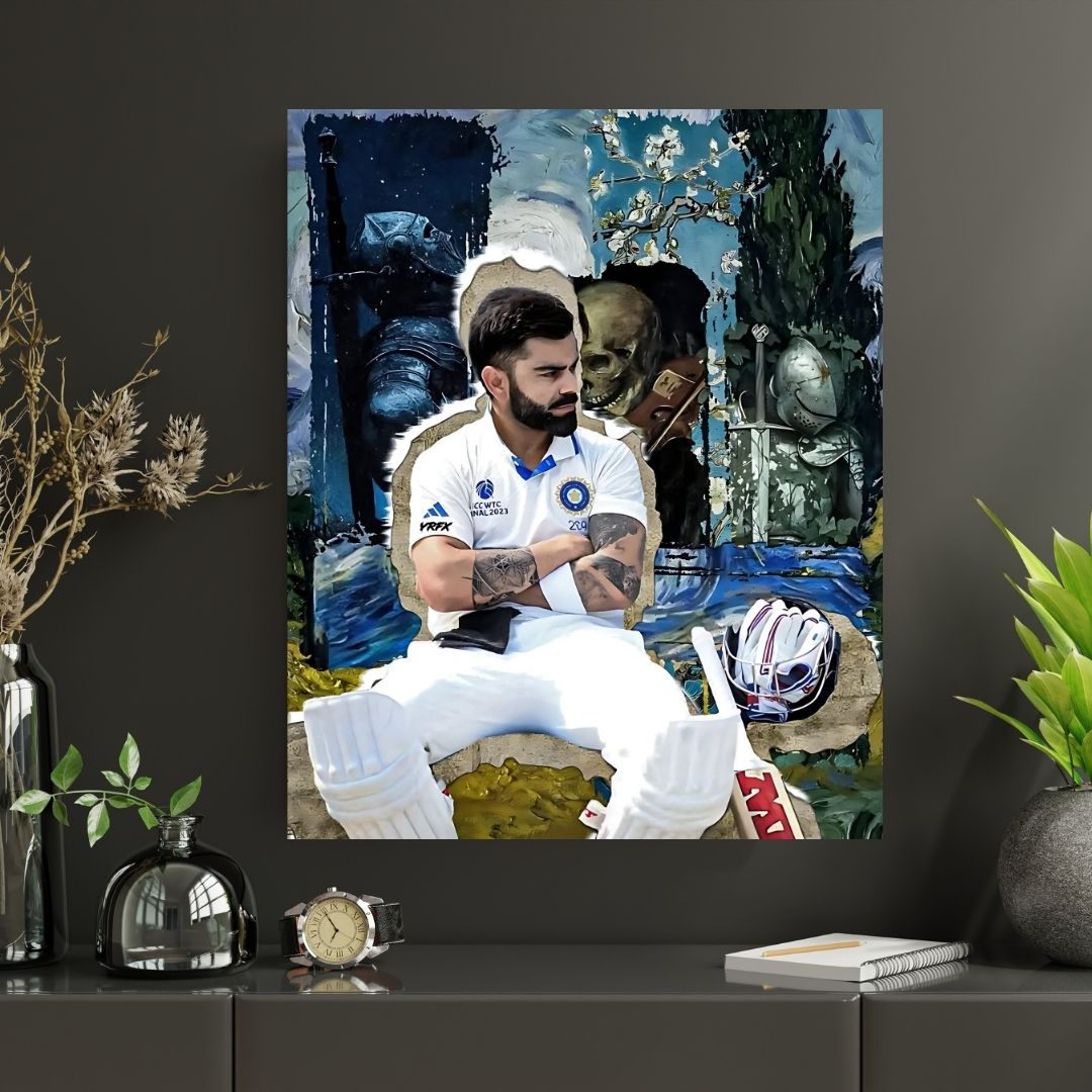 Virat Kohli WTC Final 2023 | Premium Poster | #1 | Cricket Legend poster