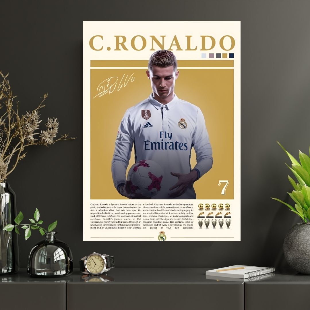 C.RONALDO |#1|Premium Poster