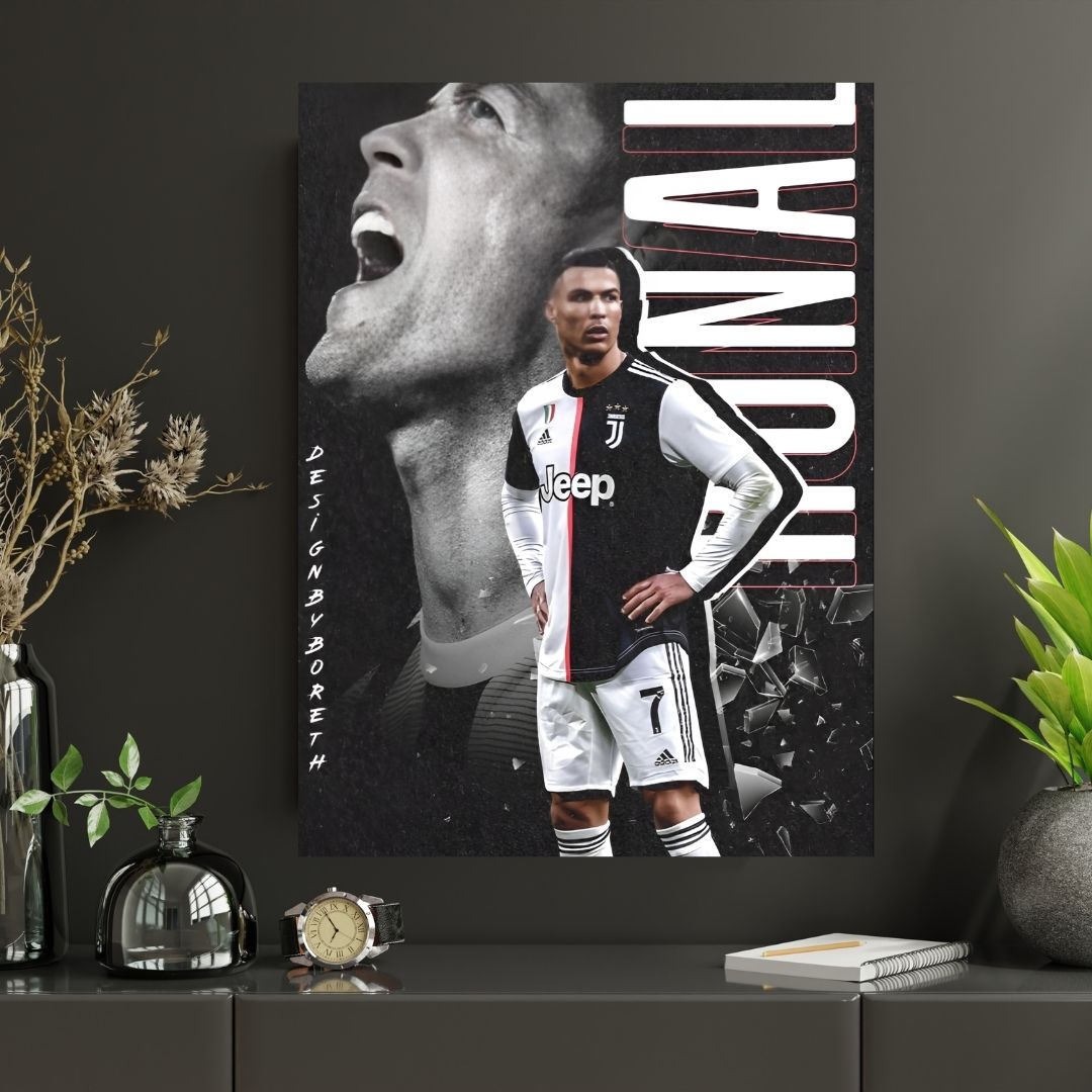 RONALDO JUVENTUS |#2|Premium Poster