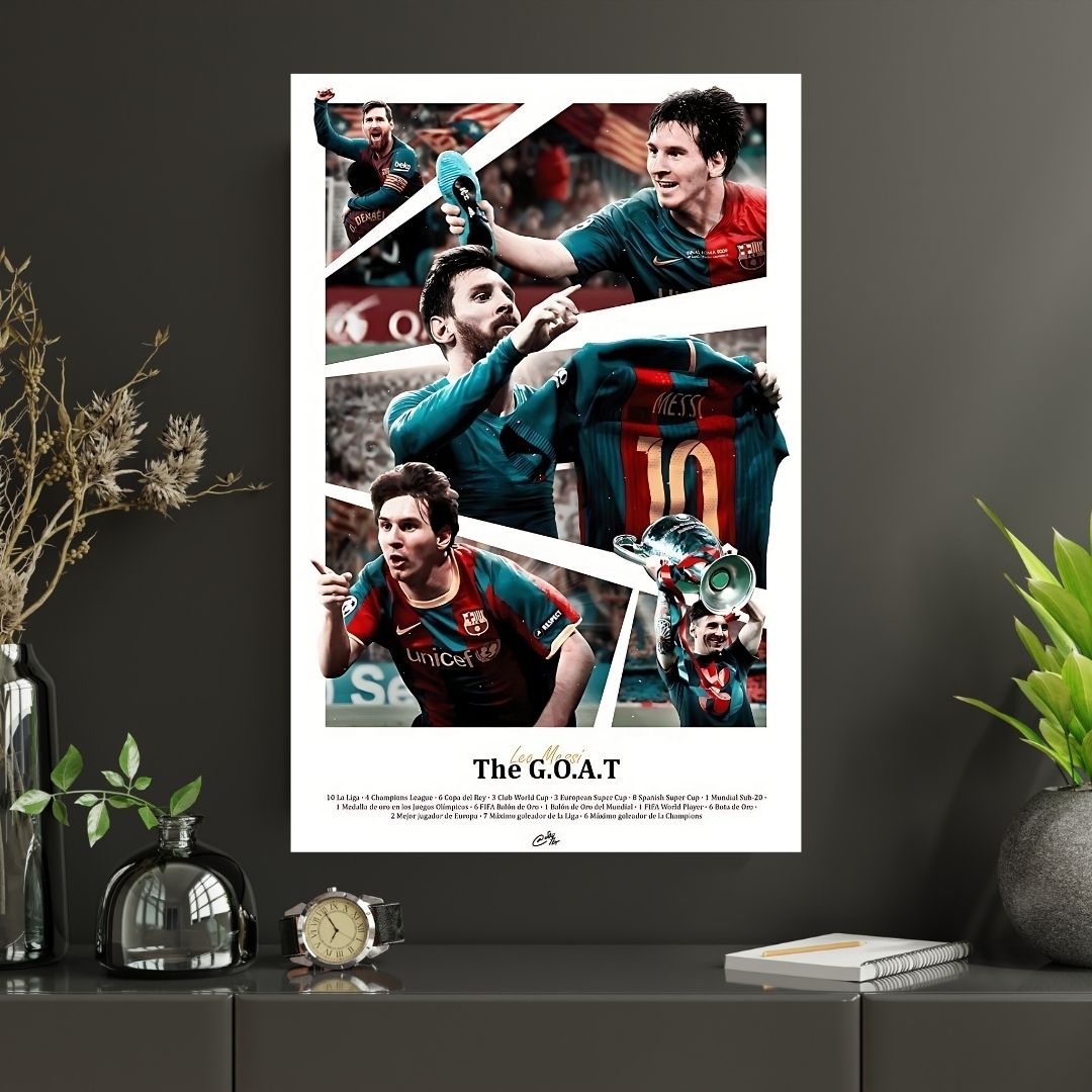 The G.O.A.T |#1|Premium Poster