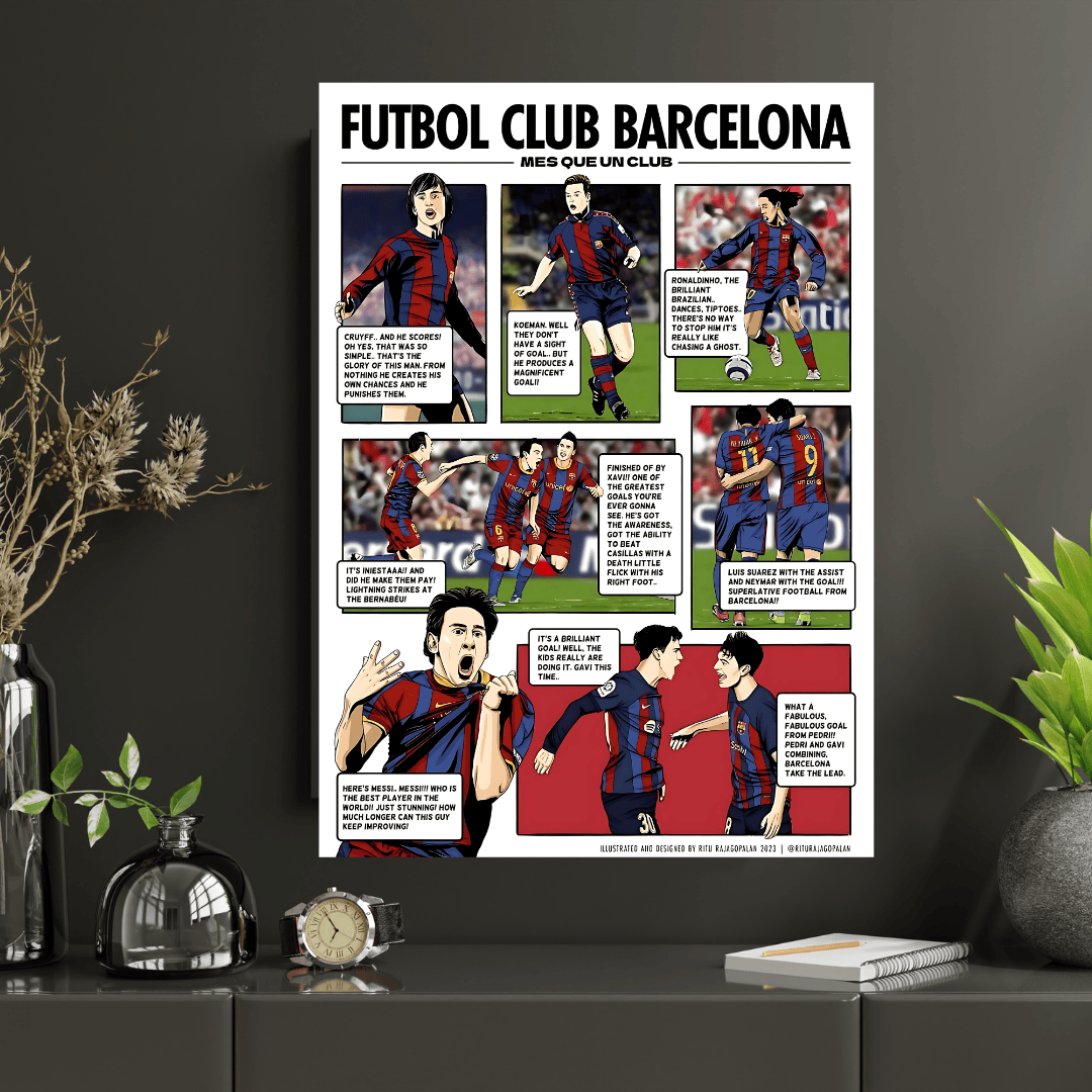 Football Club Barcelona |#1|Premium Poster