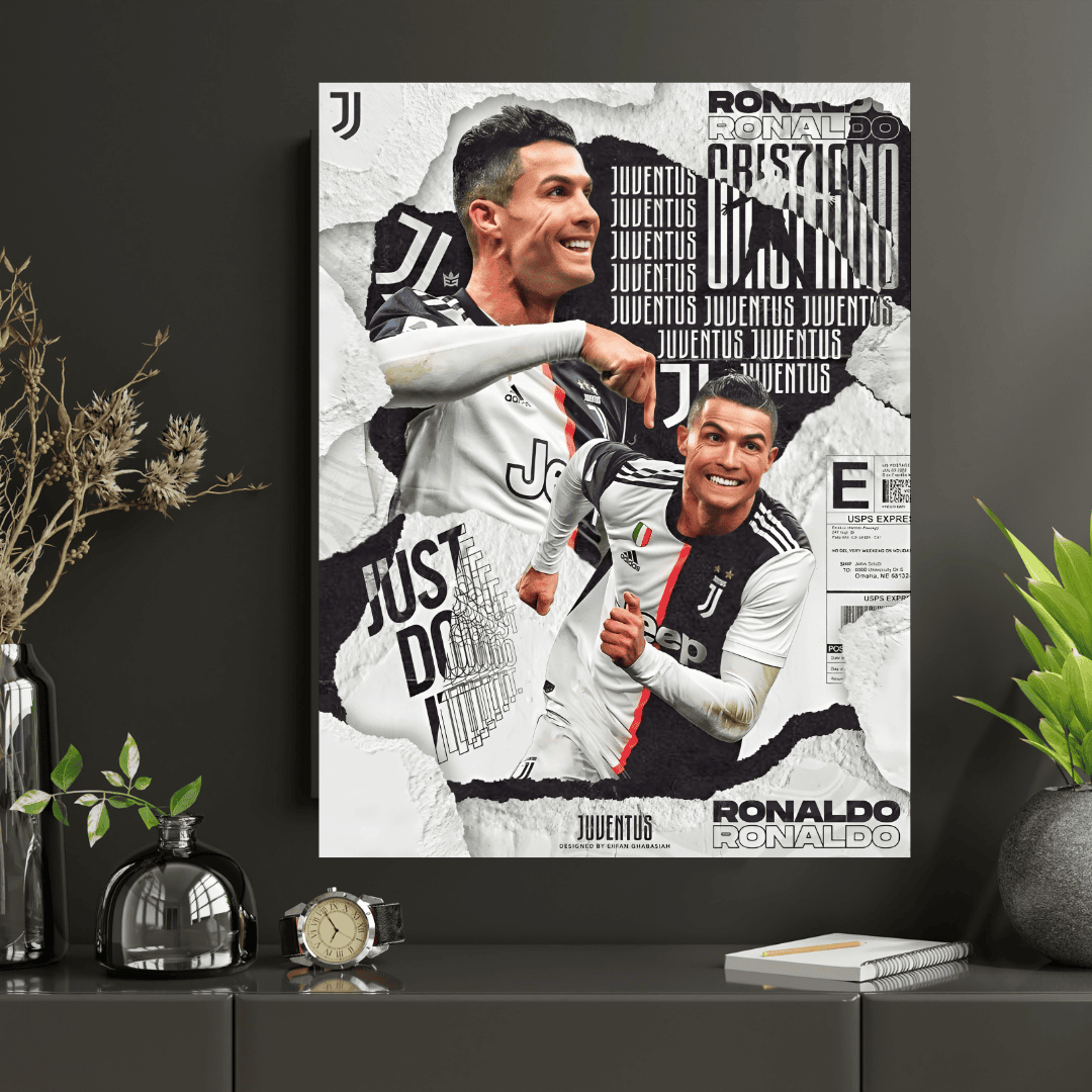 RONALDO JUVENTUS |#1|Premium Poster