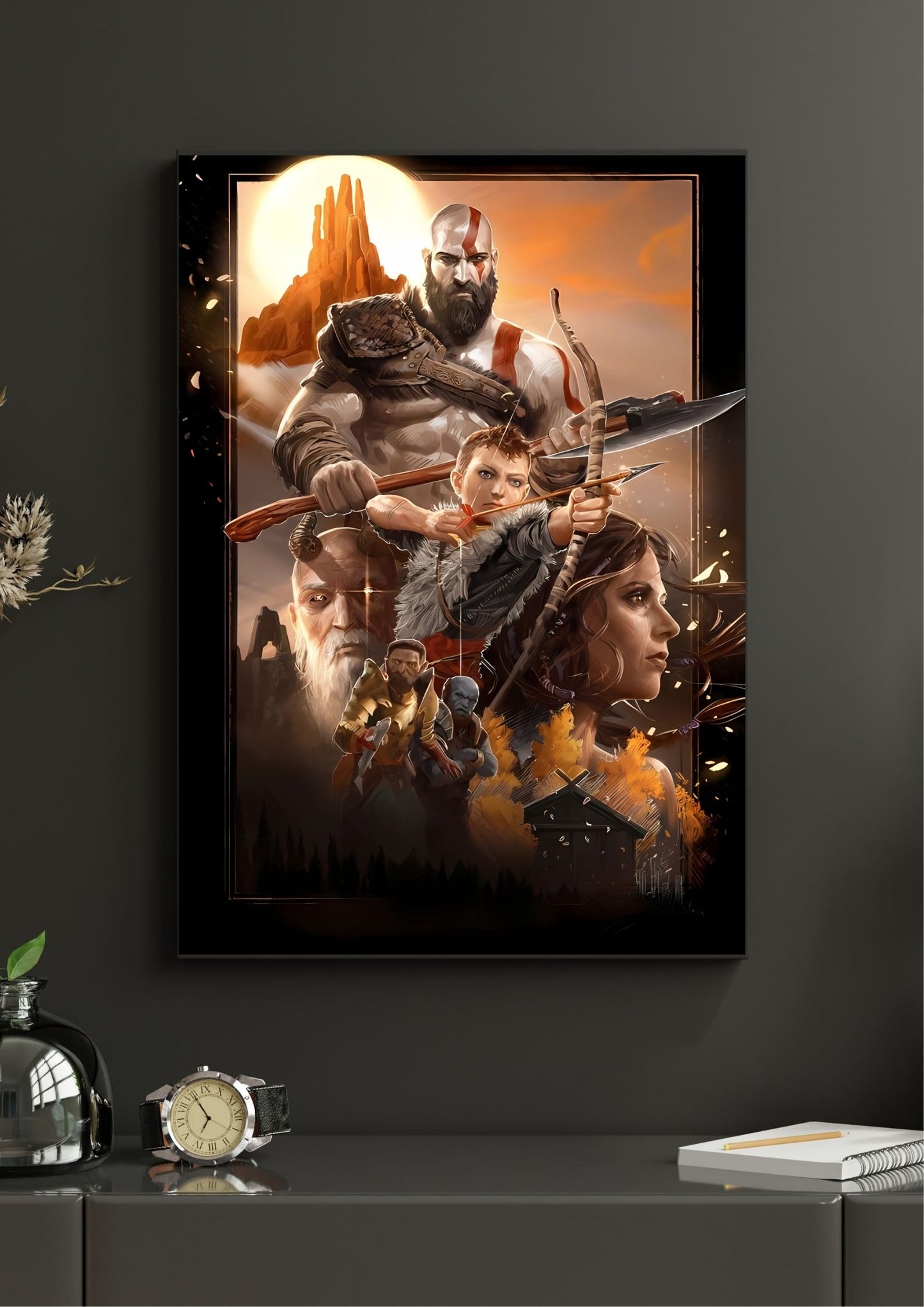 GOD OF WAR |#2|Premium Gaming Poster