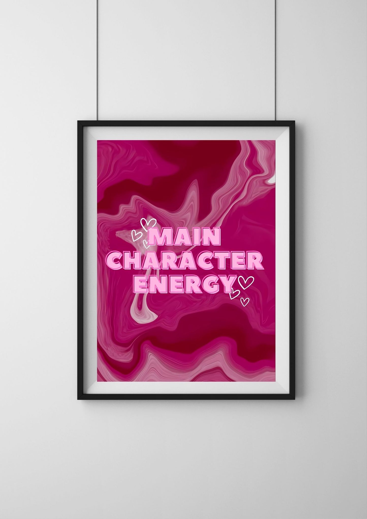 Main Character Energy |#1| - Premium Poster
