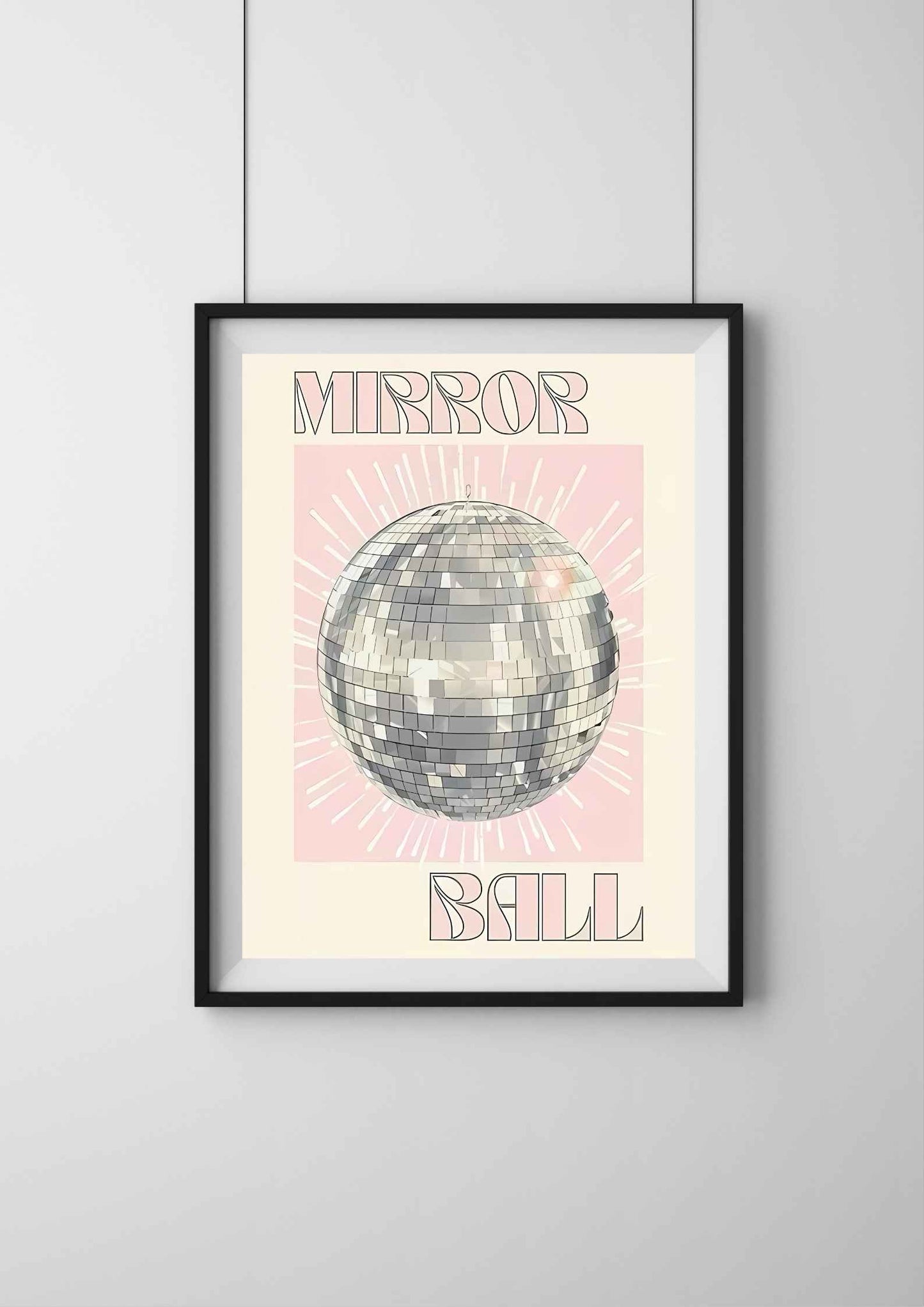 Mirror Ball |#1| - Premium Poster