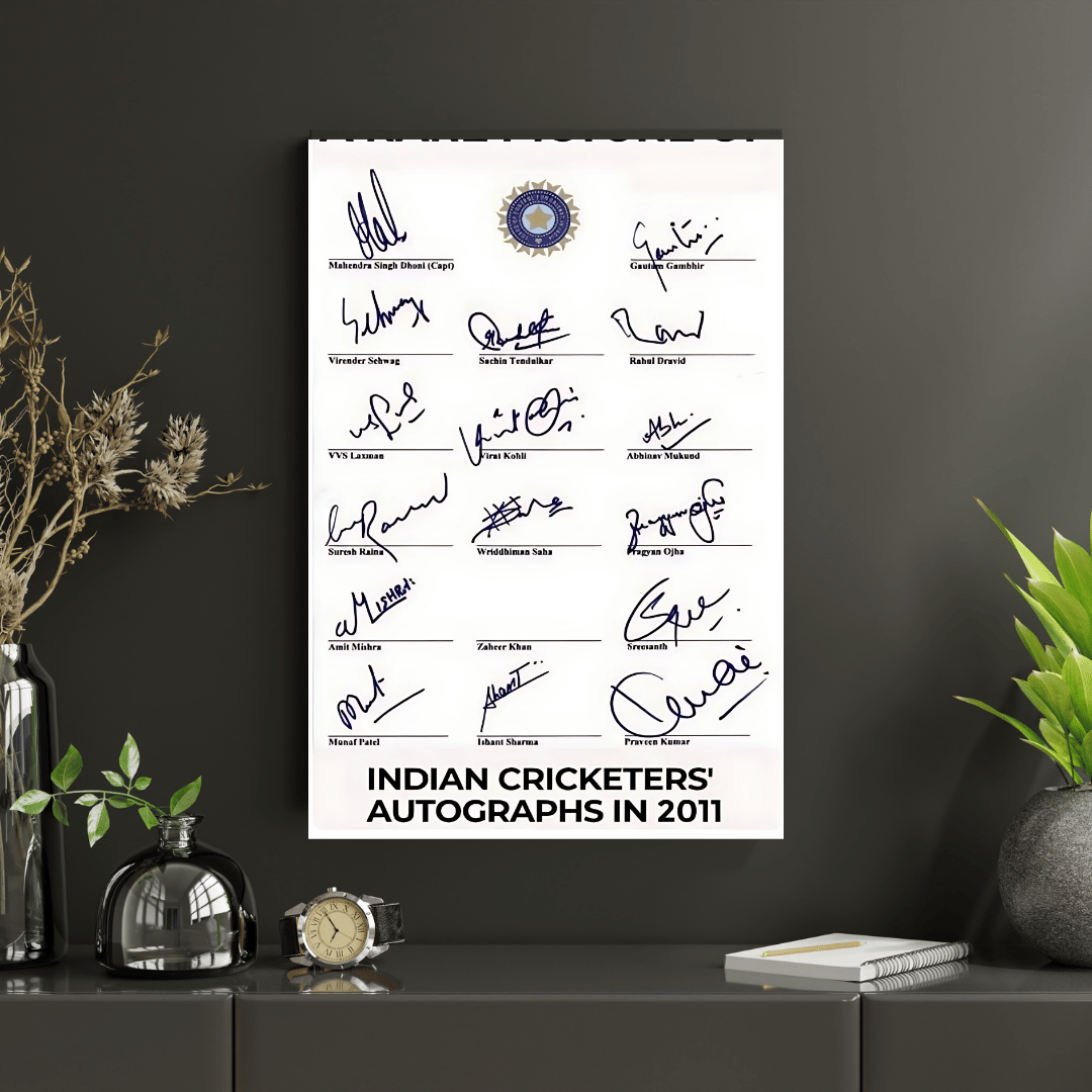 2011 WORLD CUP| Premium Poster | #1 | Cricket Legend poster