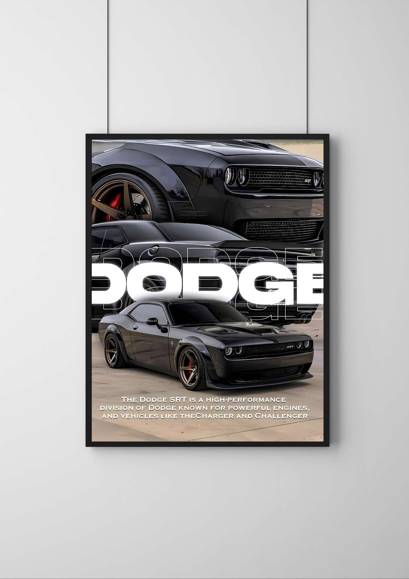 Dodge SRT |#1| - Premium Car Poster