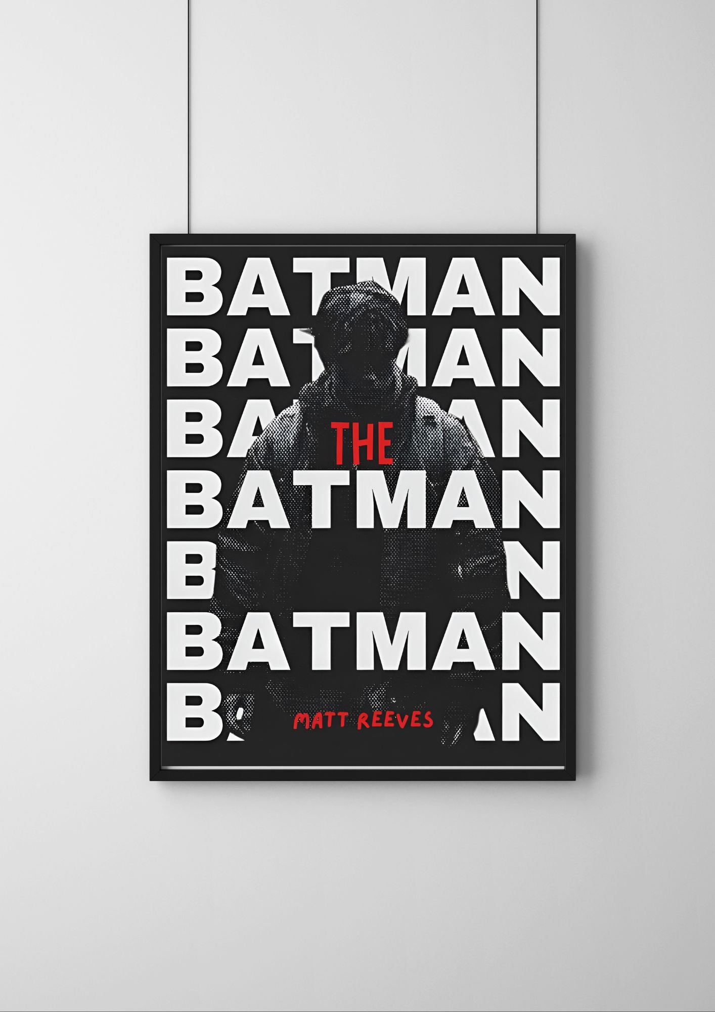 BATMAN Premium Poster | #1 | Premium 300 GSM Matte paper poster with liquid shine finish |