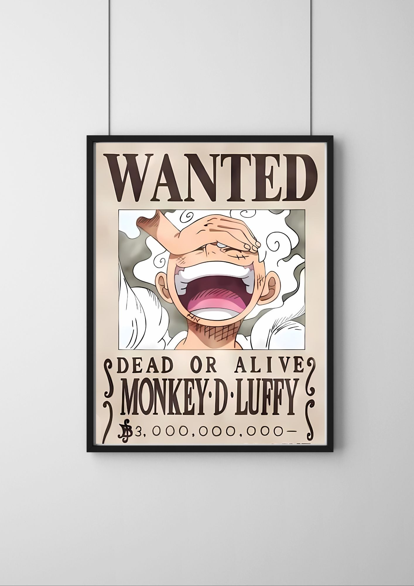 One Piece Wanted Poster | Luffy (Monkey D. Luffy) one piece Bounty Poster -#2