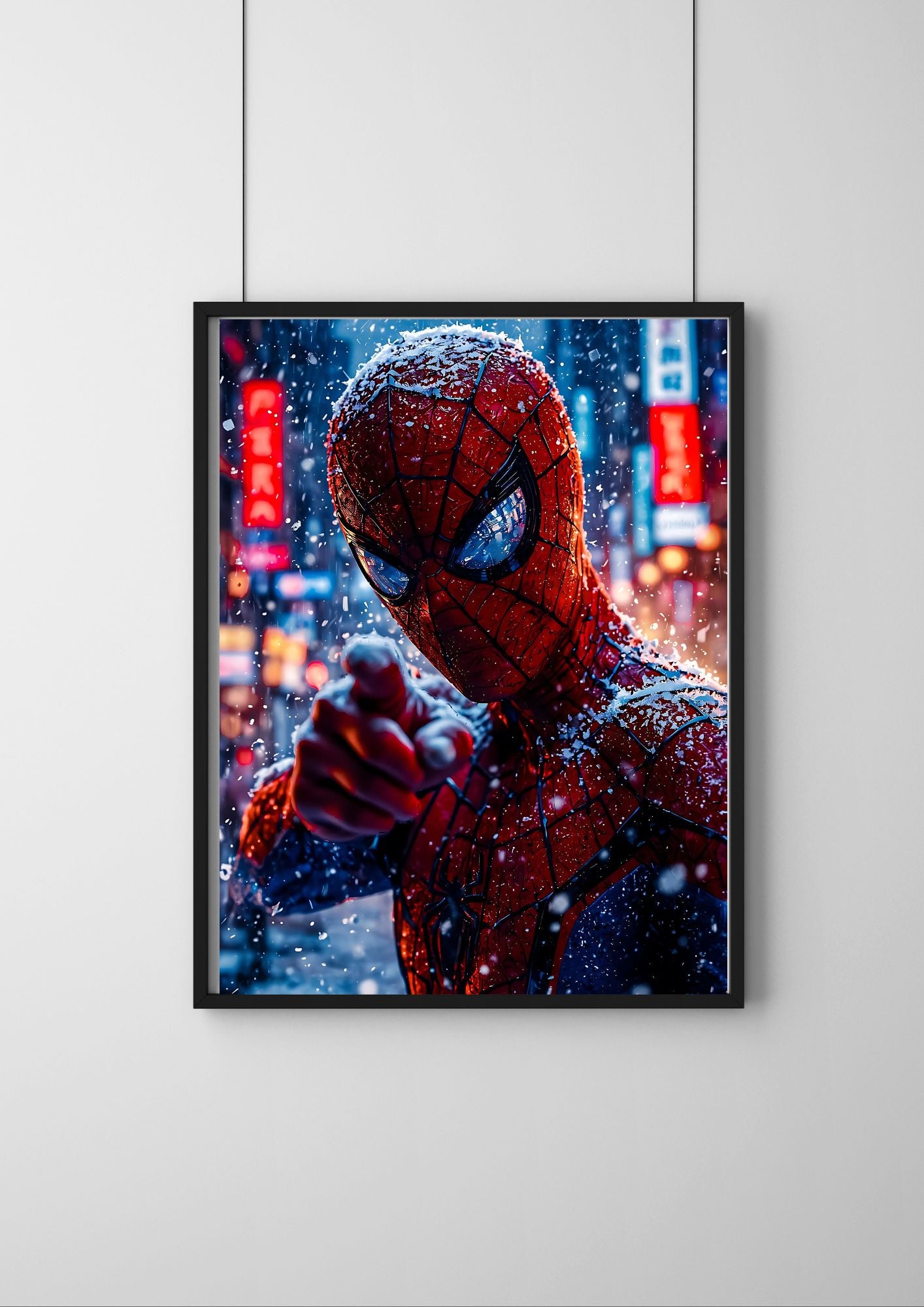 Spiderman Poster Poster #2 | Premium 300 GSM Matte paper with extra shine finish |