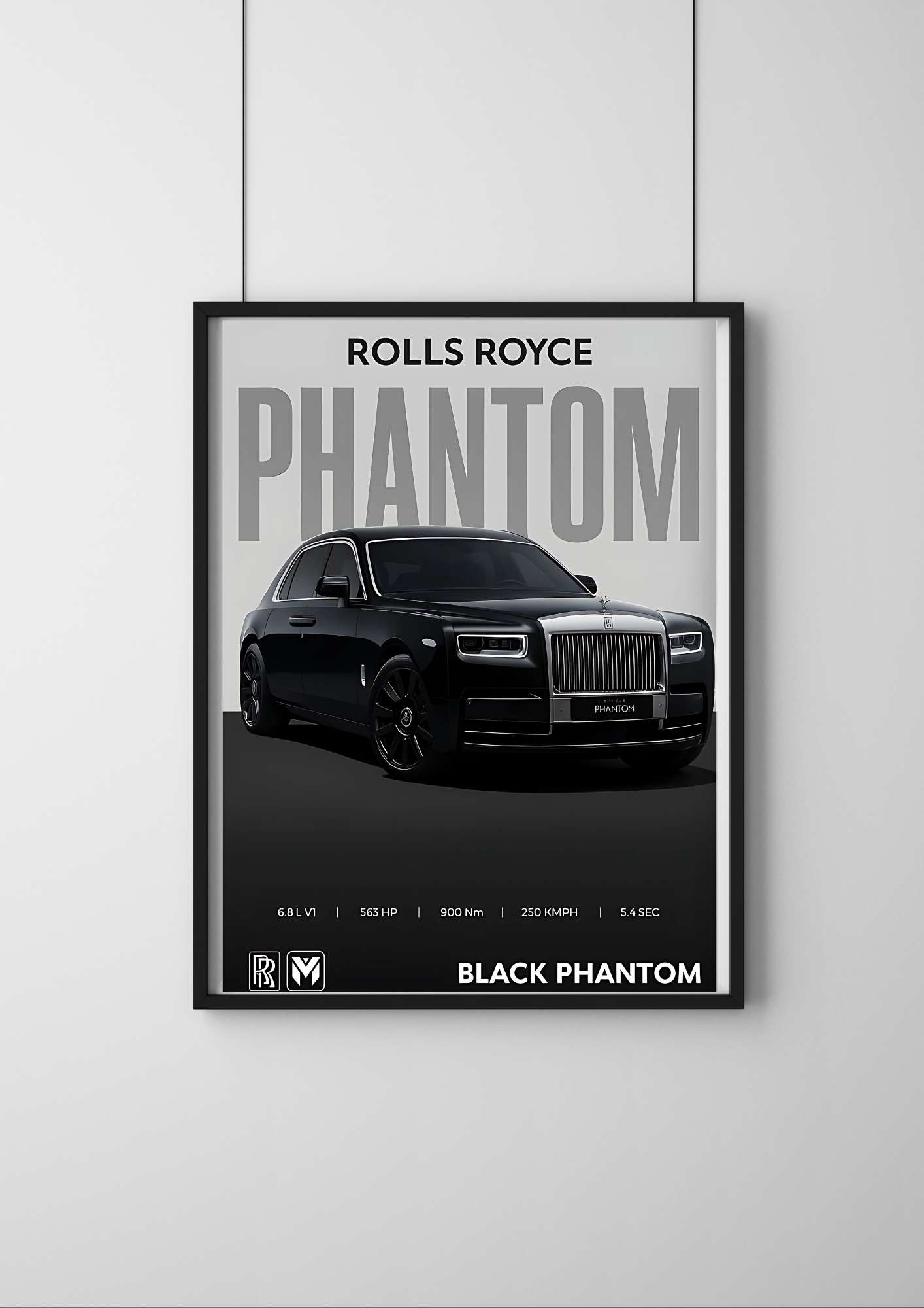ROLLS ROYCE Phantom | #1 | - Premium Car Poster