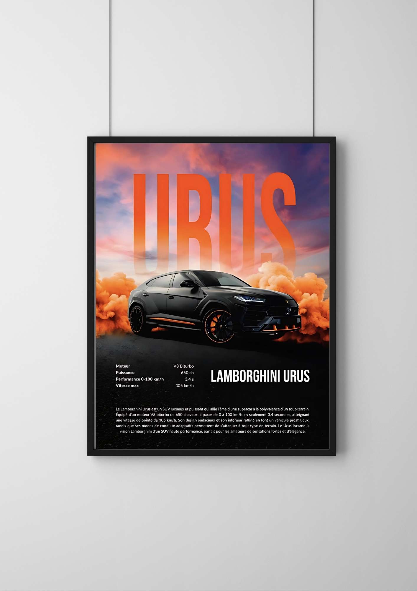 Lamborghini Urus | #2 | - Premium Car Poster