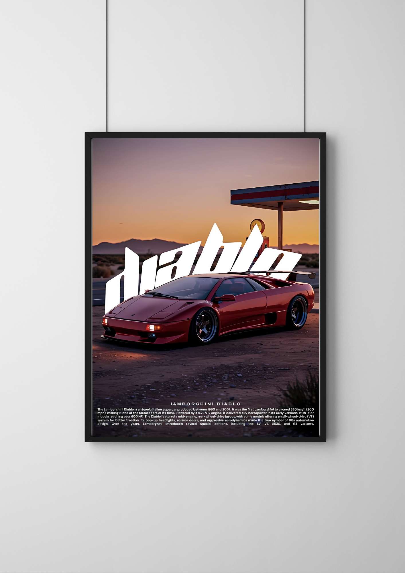 Lamborghini |#2 | - Premium Car Poster