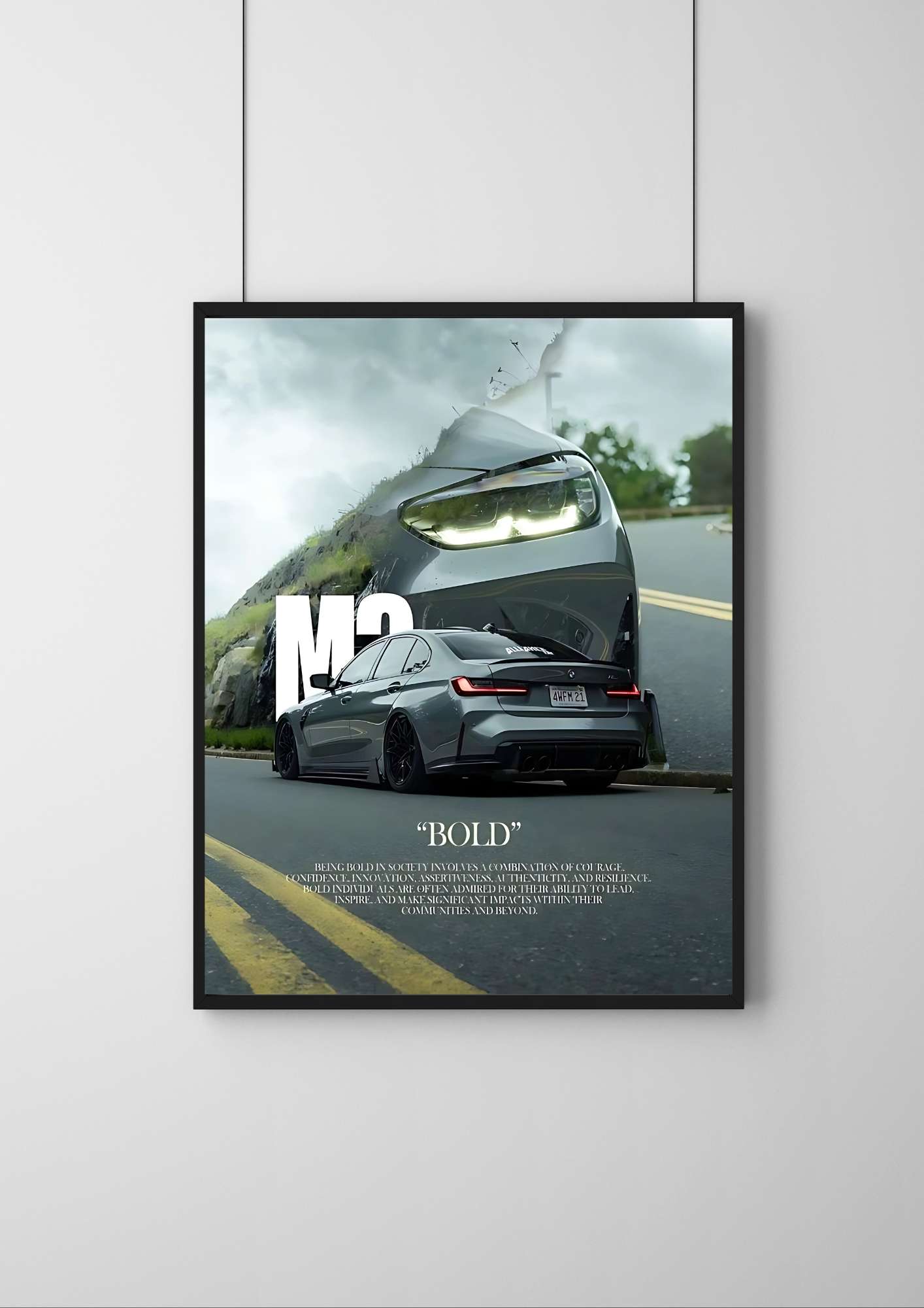 BMW M2 |#3 | - Premium Car Poster (Copy)