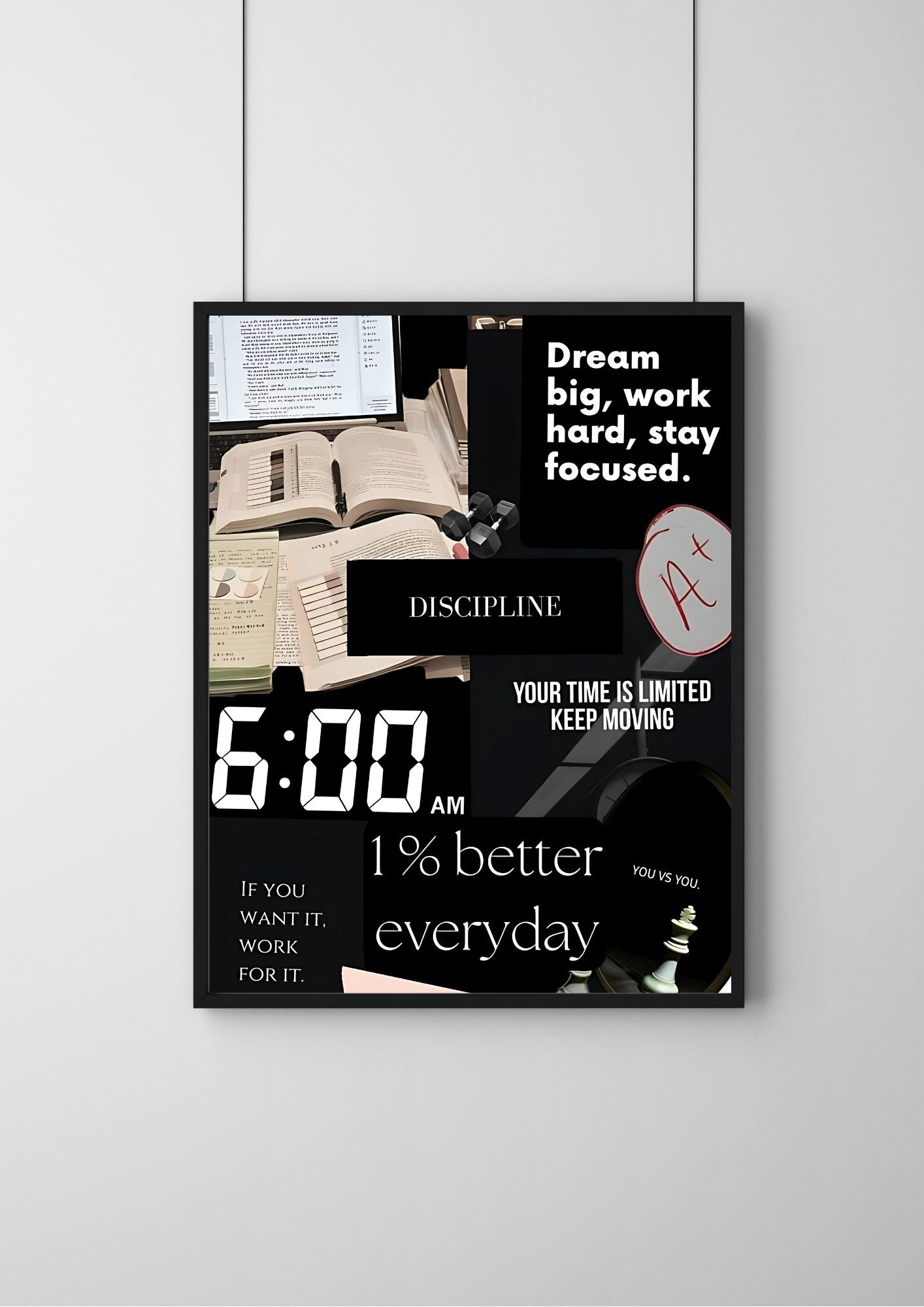 1% Better Everyday |#1| - Premium Poster