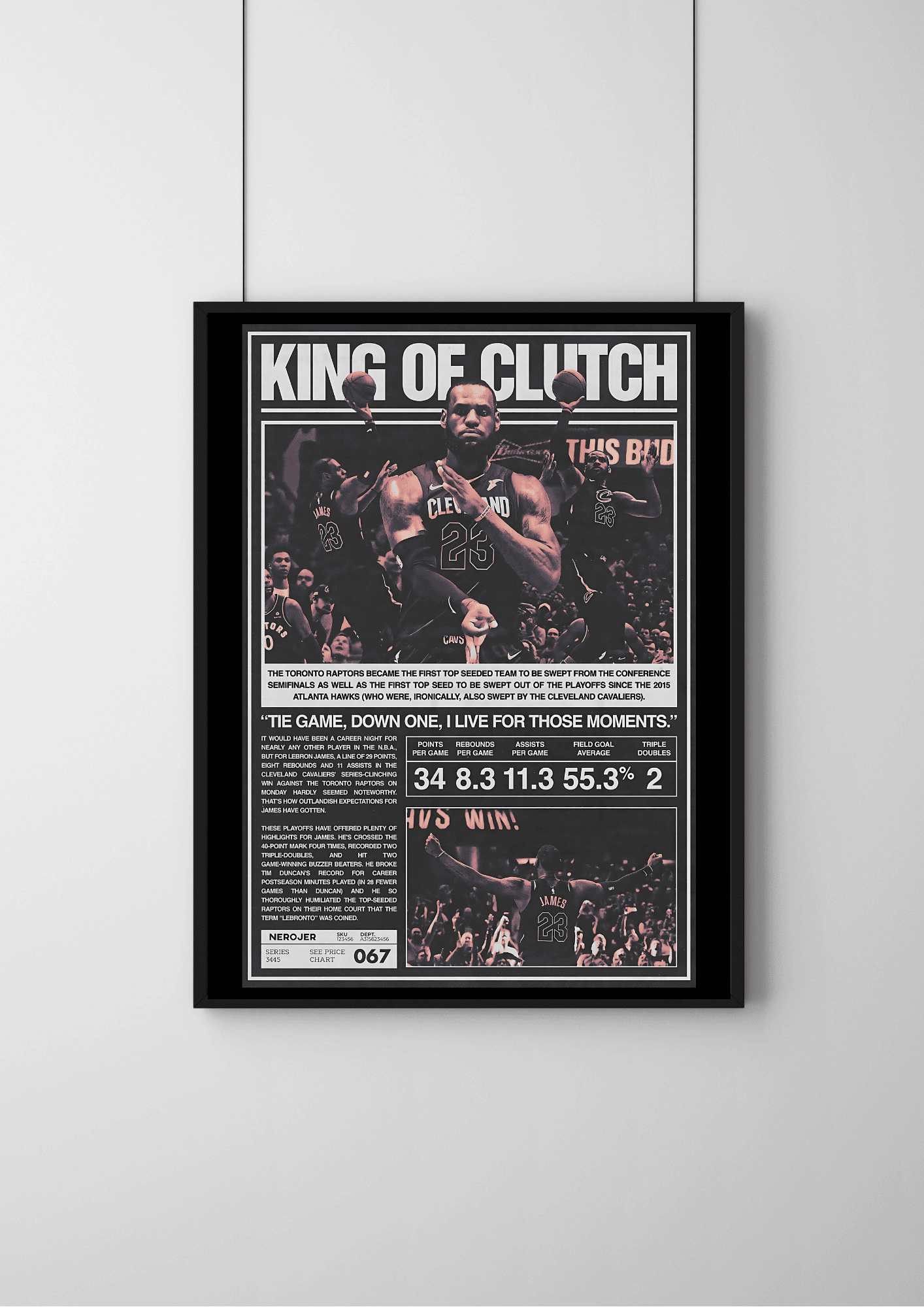 King Of Cluth |#1| - Premium Poster