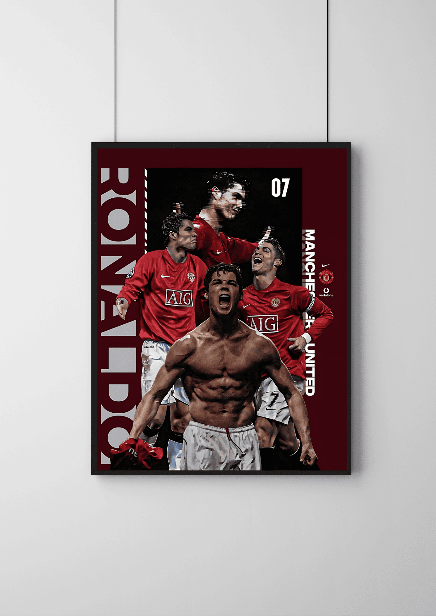 Ronaldo Manchester United |#1|Premium Poster