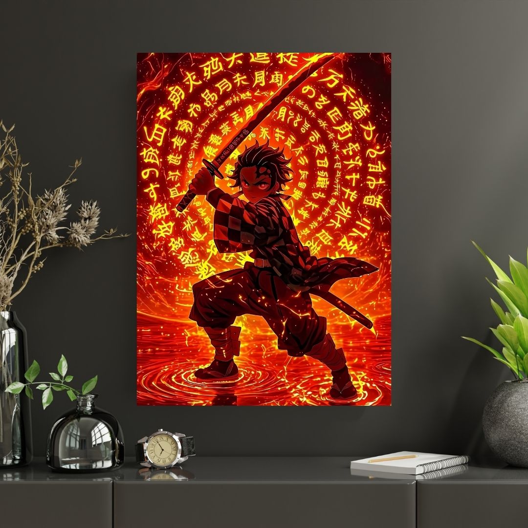 Demon Slayer |#21| TANJIRO | Premium Poster