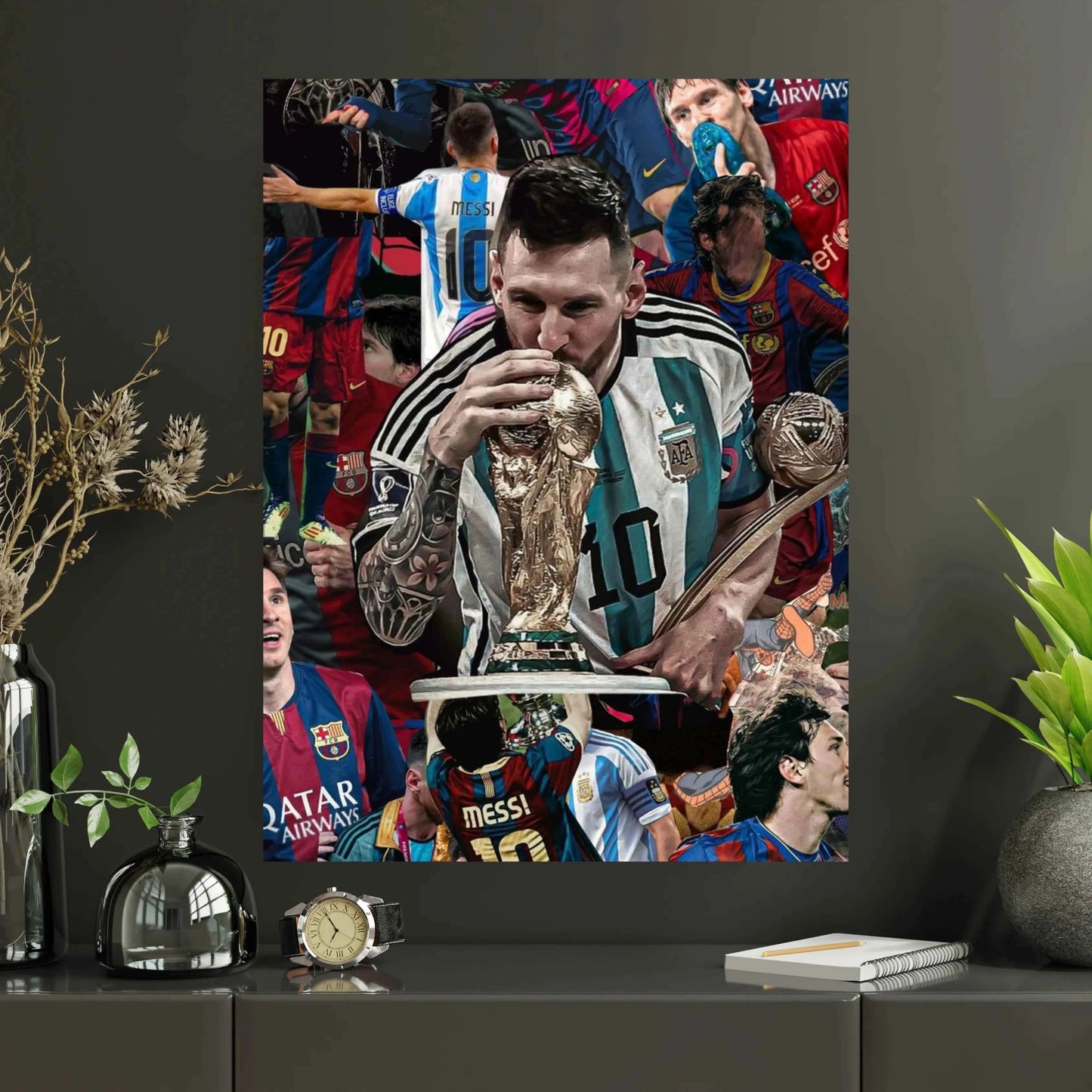 Leo Messi |#17|Football Premium Poster