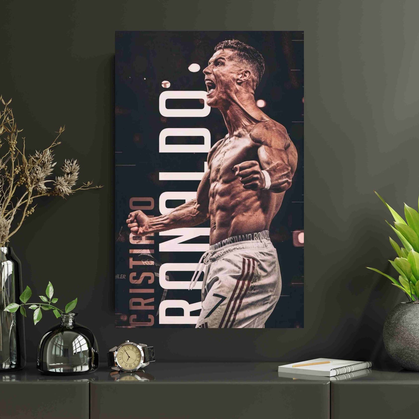Cristiano Ronaldo |#18|Premium Football Poster