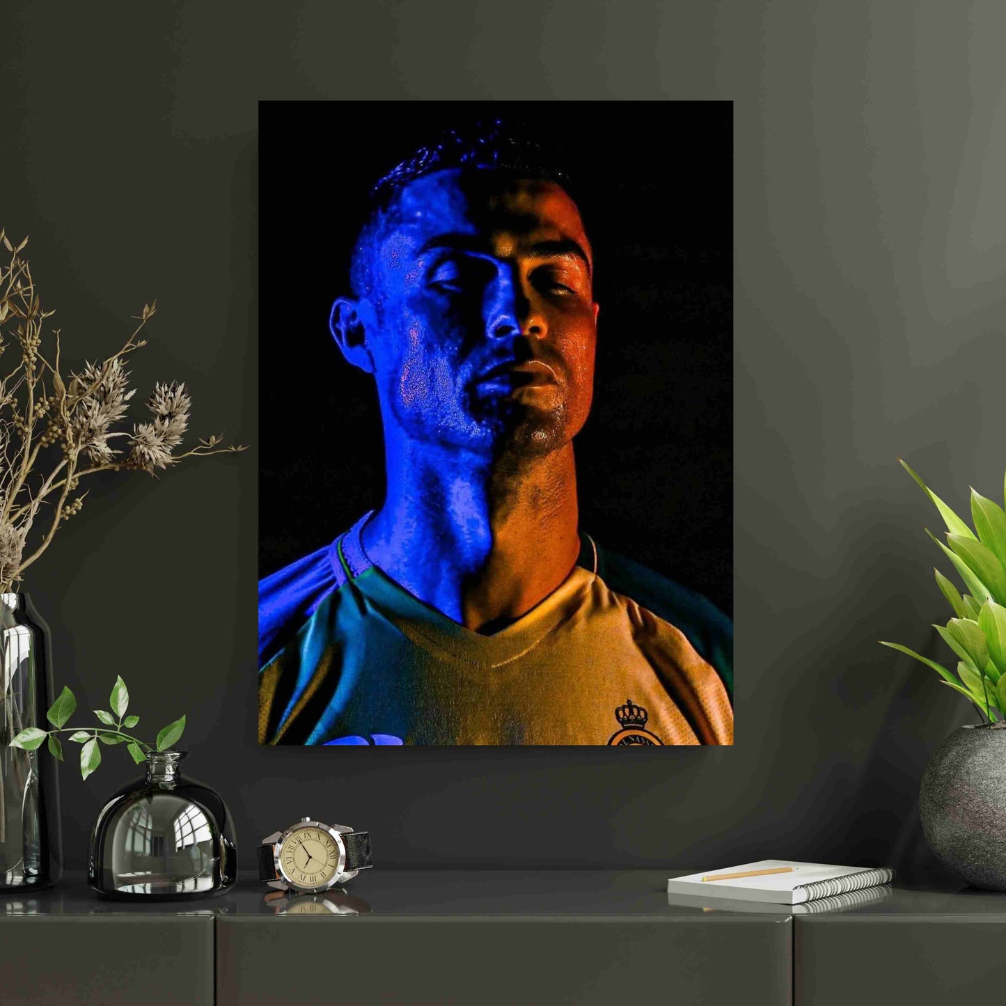 Cristiano Ronaldo |#21|Premium Football Poster