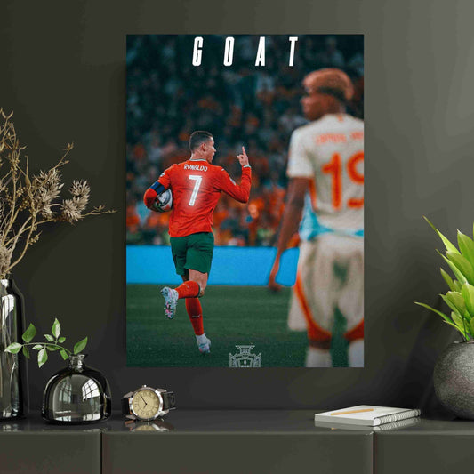 Cristiano Ronaldo |#22|Premium Football Poster