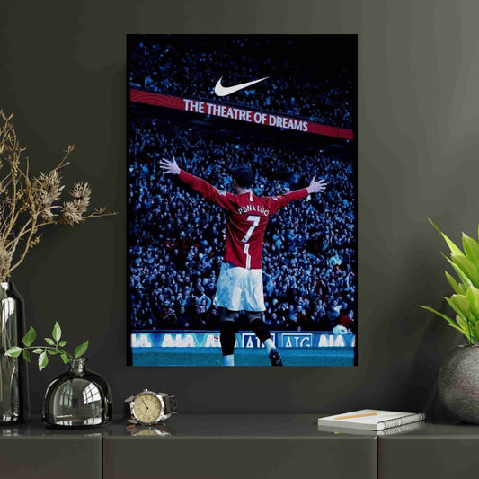 Cristiano Ronaldo |#24|Premium Football Poster