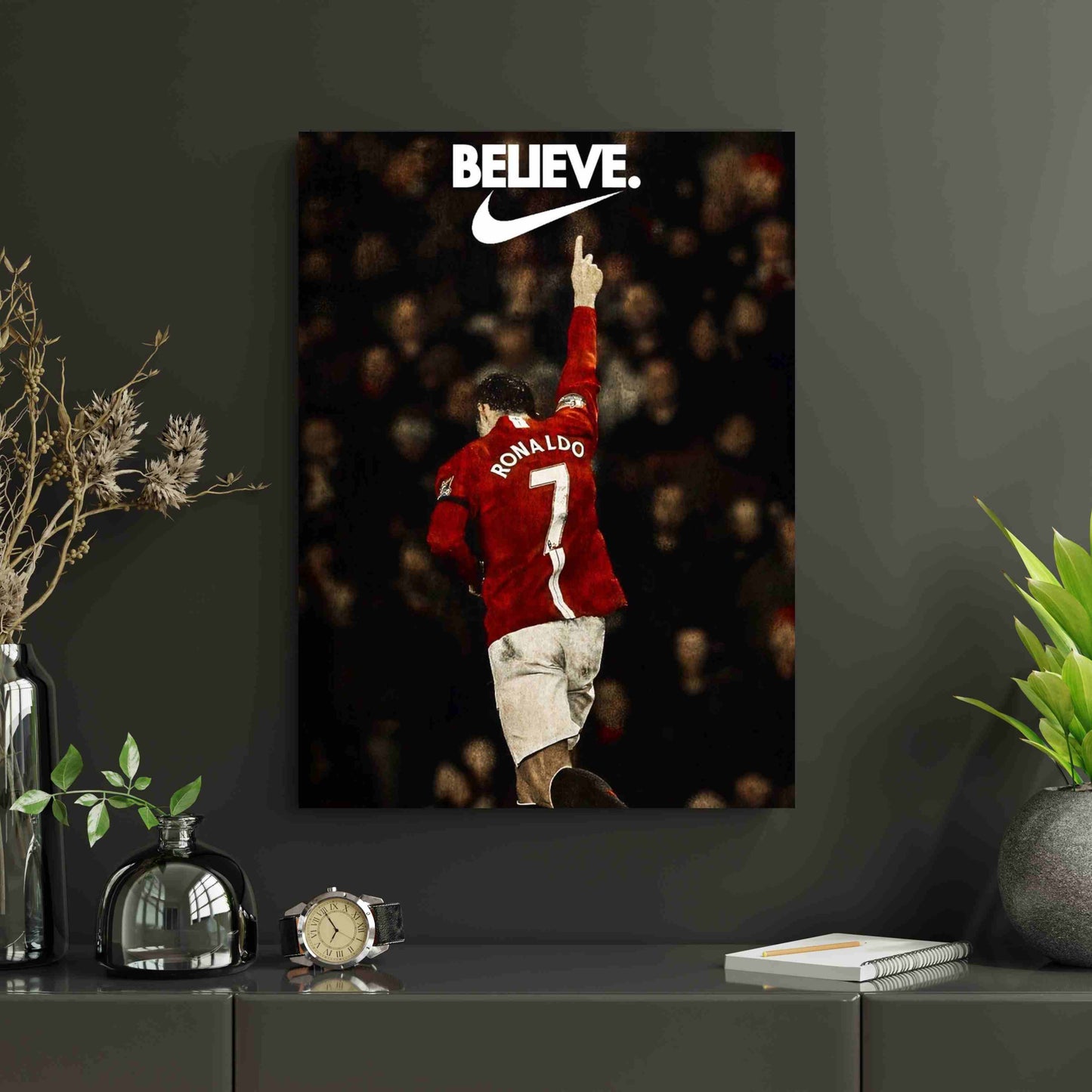 Cristiano Ronaldo |#25|Premium Football Poster