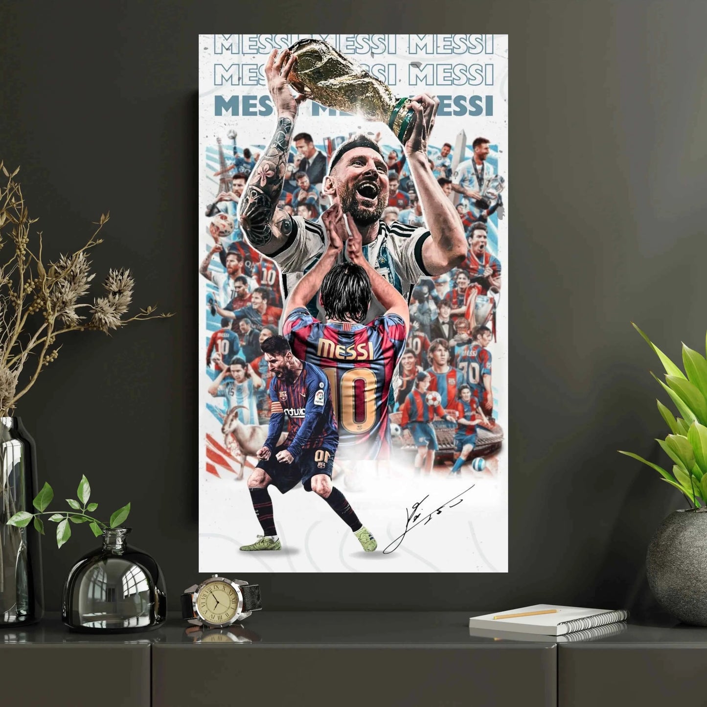 Leo Messi |#20|Football Premium Poster