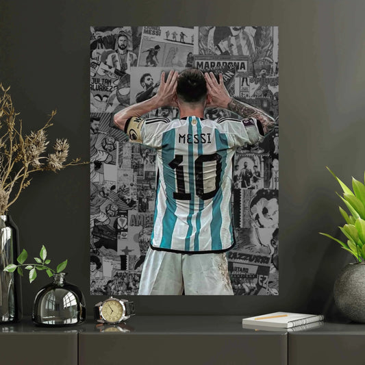 Leo Messi |#21|Football Premium Poster
