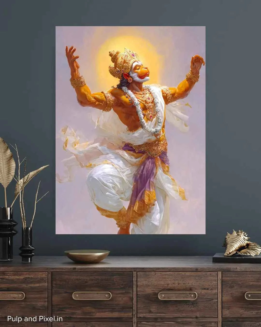 Lord Hanuman| #2 | Premium Devotional Poster