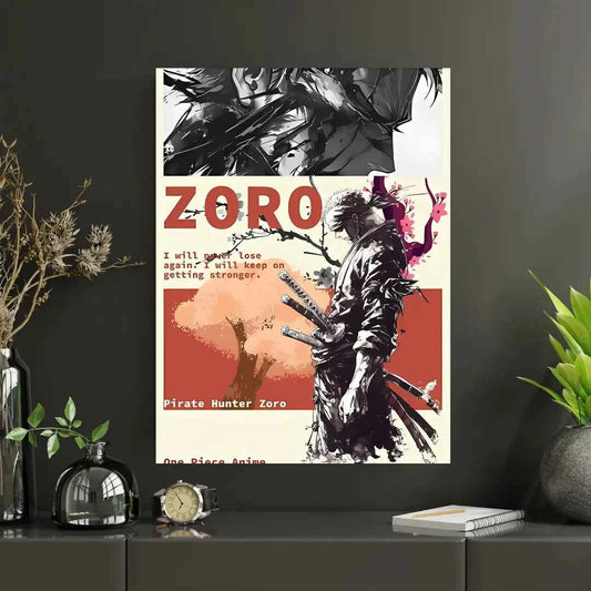 Zoro|#1| One Piece| Anime Poster
