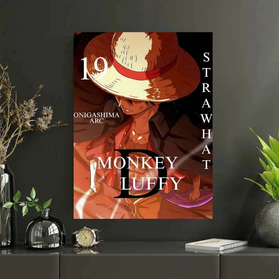 Monkey D luffy|#5| One Piece| Anime Poster