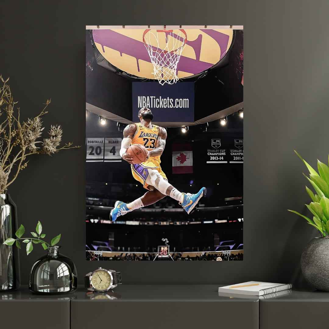 LeBron James |#2| Premium Basketball poster