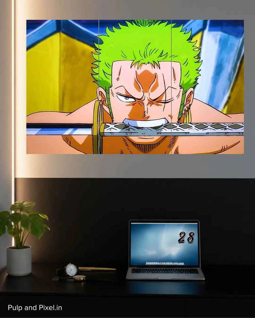 One Piece - Zoro Split Poster #1