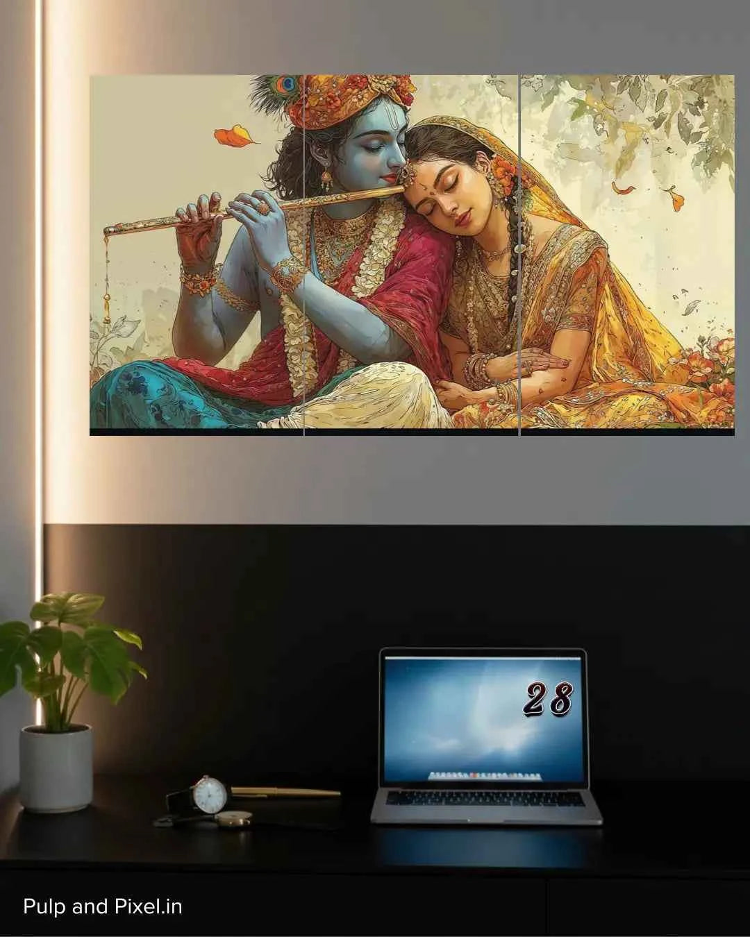 Krishna and Radha Poster #3