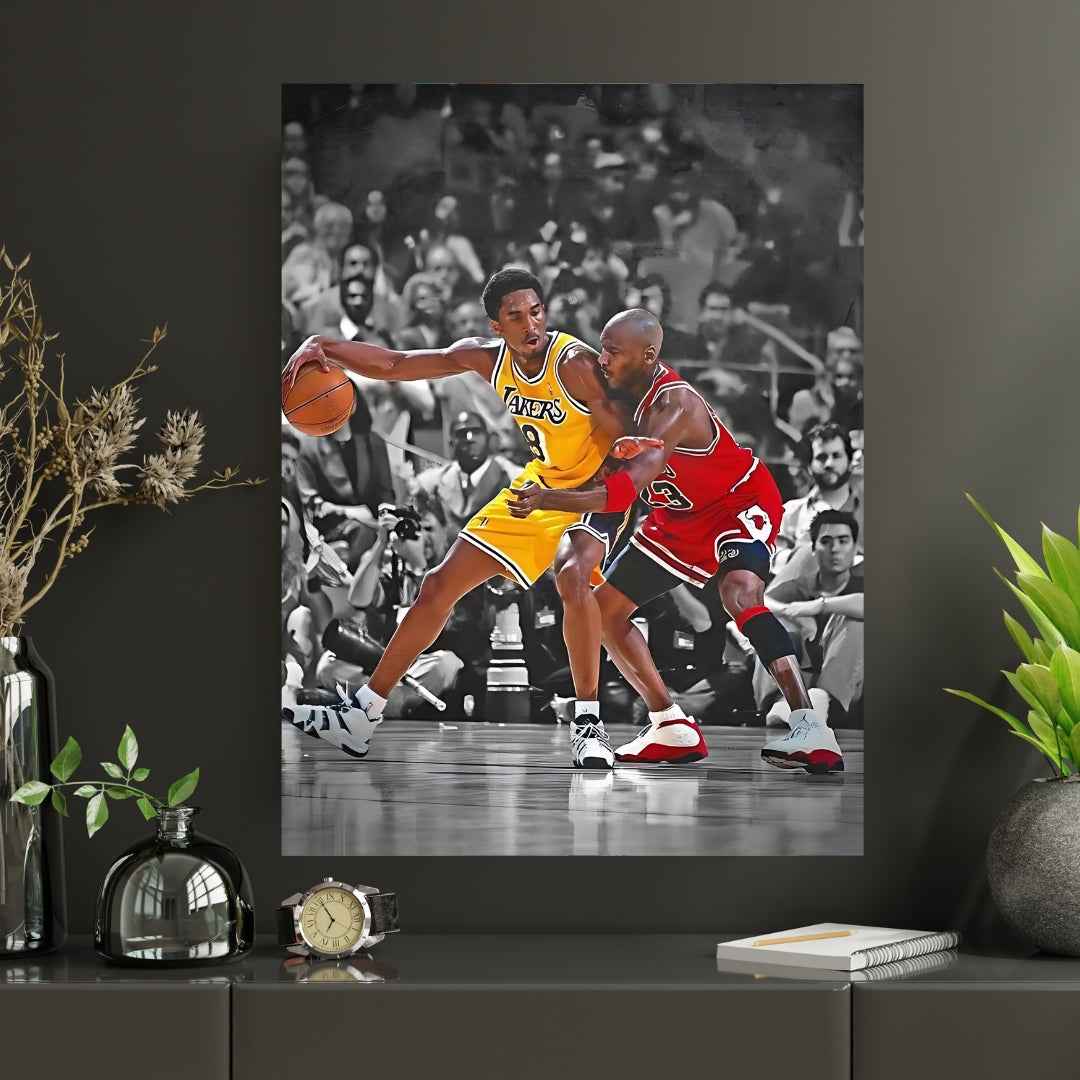 MJ X KOBE |#3| Premium Basketball poster