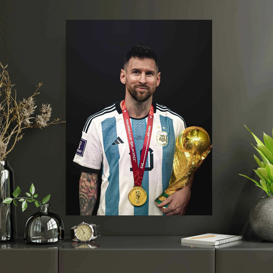 Leo Messi |#12|Football Premium Poster