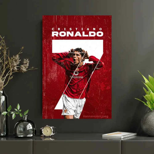 Cristiano Ronaldo |#27|Premium Football Poster