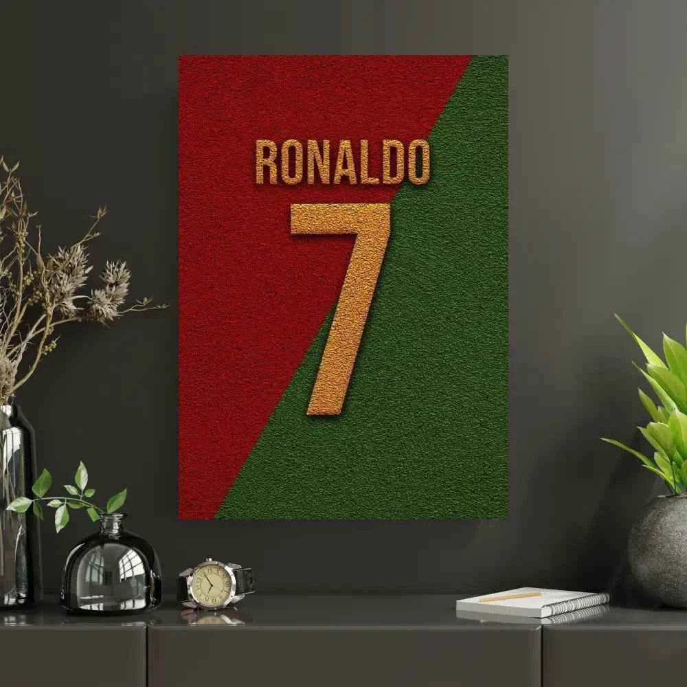 Cristiano Ronaldo |#33|Premium Football Poster