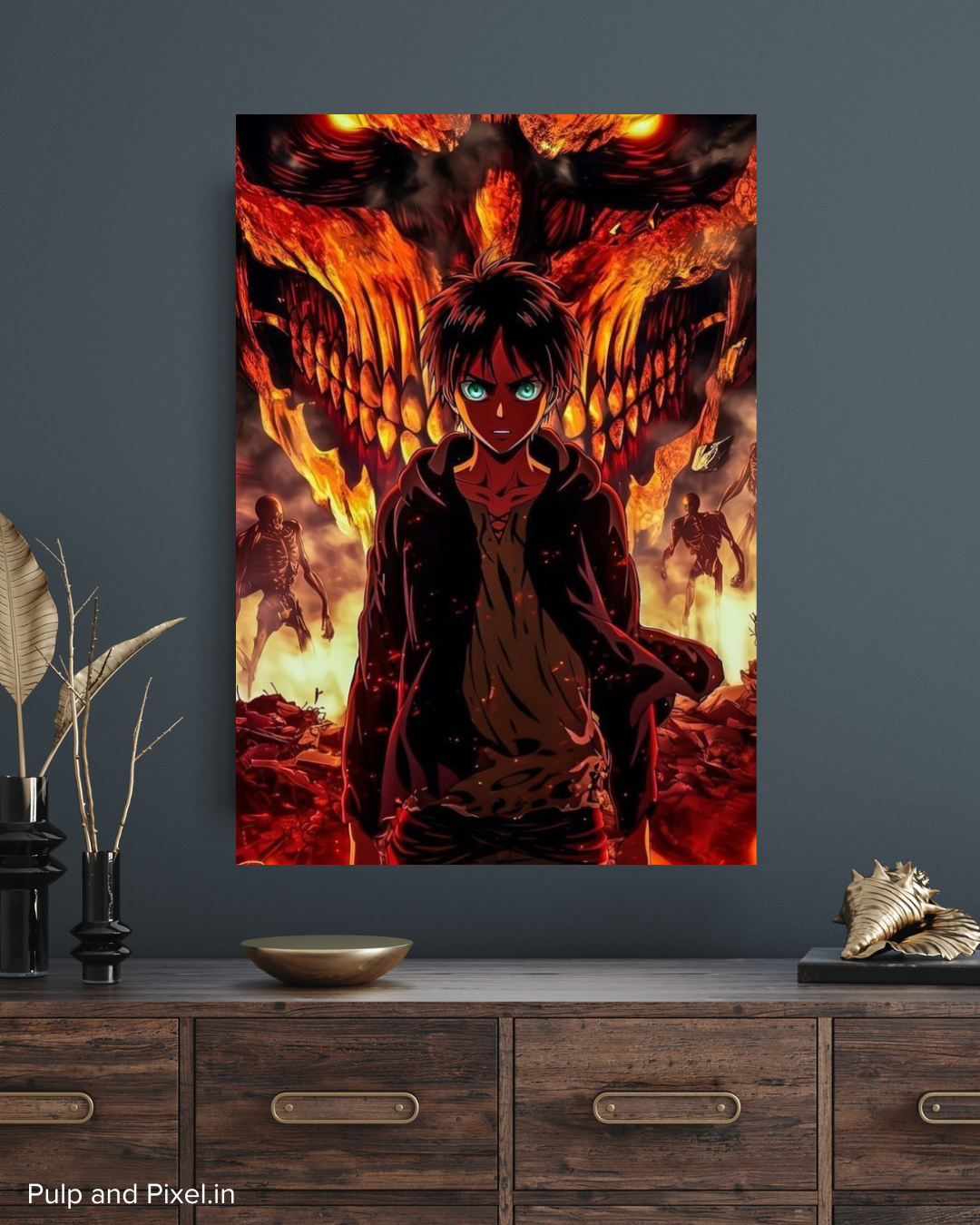 Eren| AOT | #5 | Premium Poster