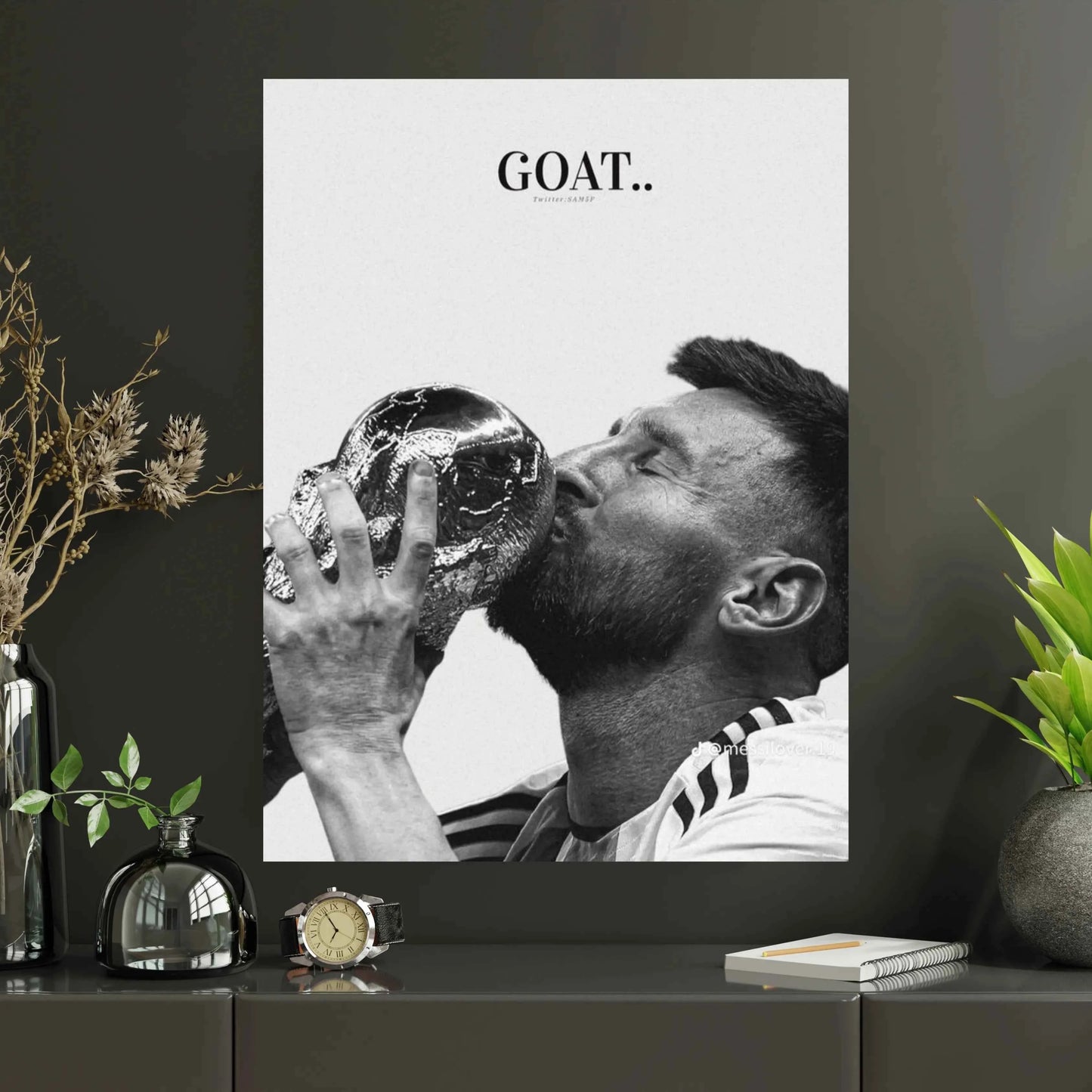 Leo Messi |#14|Football Premium Poster