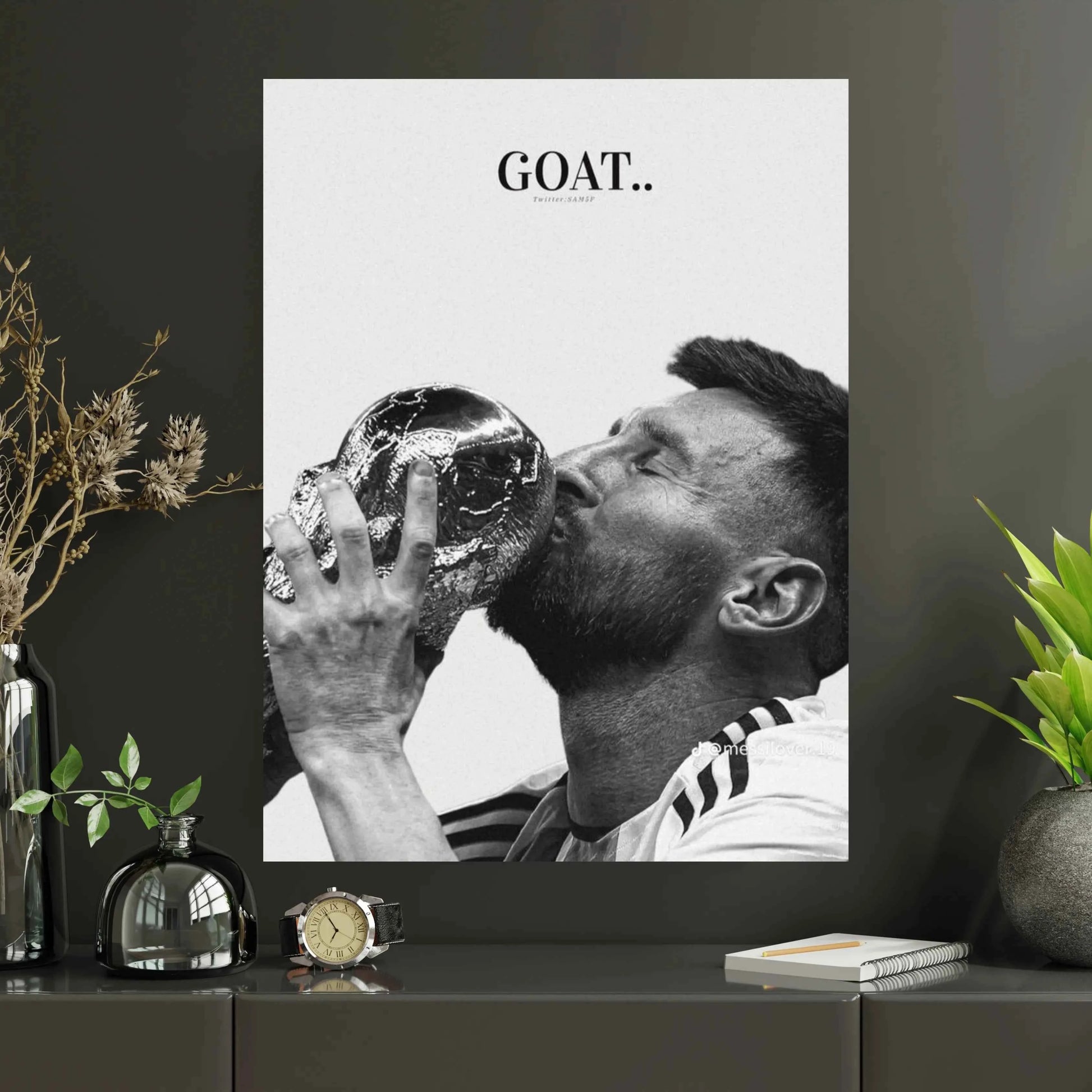 Leo Messi |#14|Football Premium Poster