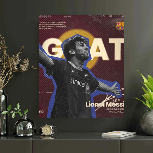 Leo Messi |#15|Football Premium Poster