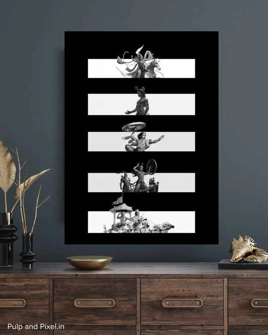 Mahabharata| #1| Premium Devotional Poster