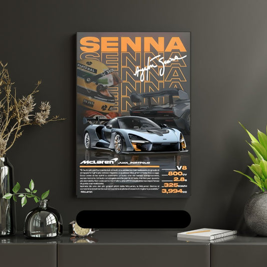 McLAREN Senna |#2 | - Premium Car Poster