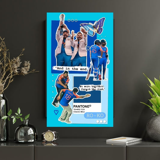 RO KO | Premium Poster | #1 | Cricket Legend poster