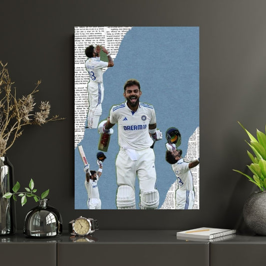 RUN MACHINE | Premium Poster | #1 | Cricket Legend poster