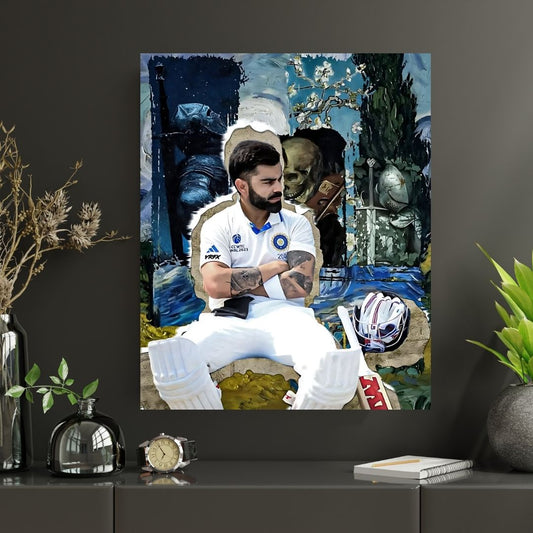 Virat Kohli WTC Final 2023  | Premium Poster | #1 | Cricket Legend poster